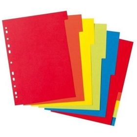 Herlitz Elválasztólap 10 szín A/4 karton