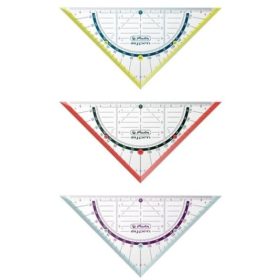 Herlitz my. pen Színes háromszögvonalzó 16 cm-es