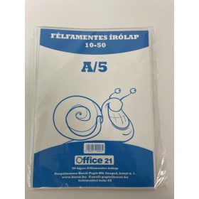 Office21 Írólap félfamentes A/5 10-50