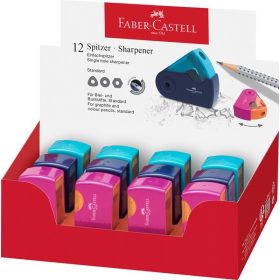   Faber-Castell Sleeve mini Hegyező egylyukú tartályos - több színben