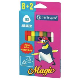 Centropen Varázsfilc színváltós/radíros 8+2