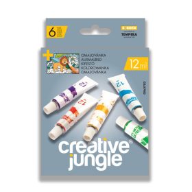 Creative Jungle Tempera festék 6 x 12 ml