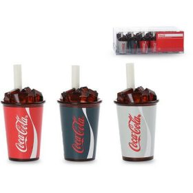 Hegyező radírral, Coca Cola logóval, egylyukú tartályos