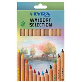 Lyra Waldorf Jumbo Színes ceruza natúr 12 darabos