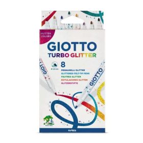 Giotto filctoll készlet 8 darabos csillámos