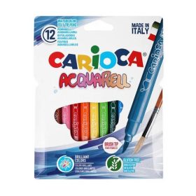 Carioca Acquarell ecsetes filctoll készlet 12 darabos