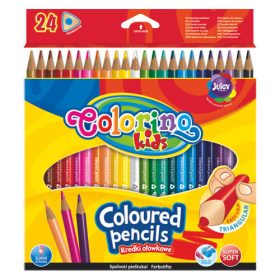 Colorino Kids Színes ceruza 24 darabos háromszögletű