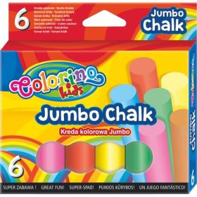 Colorino Kids Aszfaltkréta 6 darab Jumbo