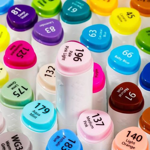 Deli Filctoll készlet Sketch marker kétvégű - 48 színben