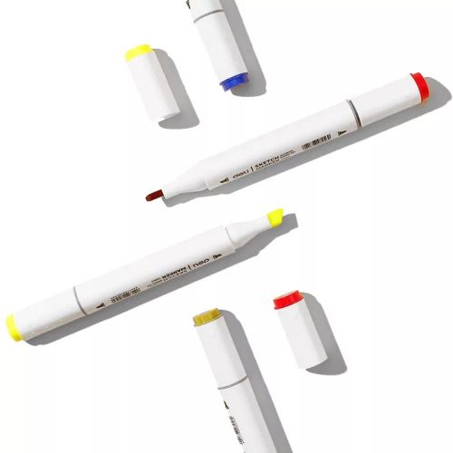 Deli Filctoll készlet Sketch marker kétvégű - 48 színben