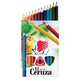   ICO Süni Jumbo Színes ceruza 12 db-os vastag, háromszögletű