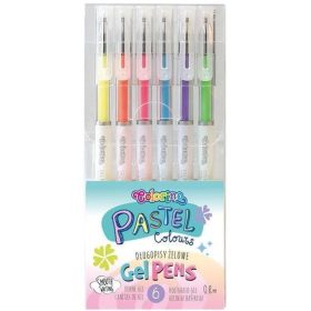 Colorino Zselés toll készlet 6 darabos - pasztell