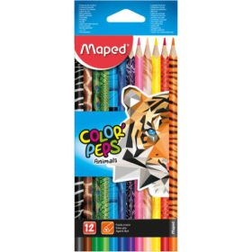   Maped Színes ceruza készlet 12 darabos Color'Peps Animal háromszögletű