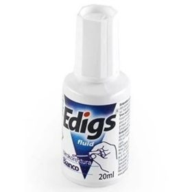 Edigs Hibajavító folyadék 20ml ecsetes Bianco