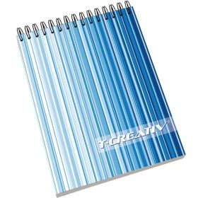 T-Creativ Spirálnotesz A/6 40 lapos - több féle