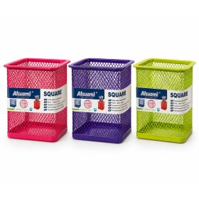 Alsuomi Írószertartó fém dróthálós - több színben