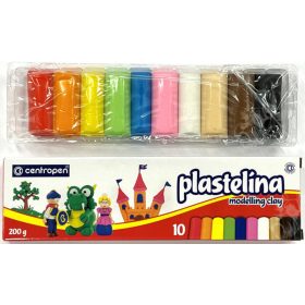 Centropen Gyurma 10 darabos 200g - színes