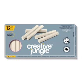 Creative Jungle Gyurma natúr 12 darabos 200g