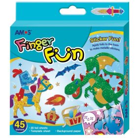   Amos Finger Fun matricás képkészítő Lovag és a sárkány