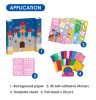 Amos Finger Fun matricás képkészítő Lovag és a sárkány