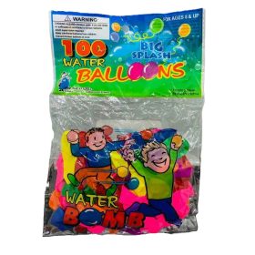 Vizibomba lufi színes 100db