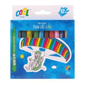 Victoria COOL Zsírkréta 12 színű
