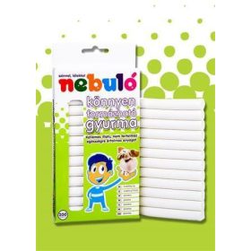 Gyurma Nebulo 12 darabos fehér 200 gr