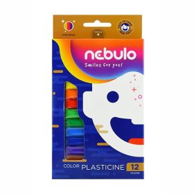 Nebulo Gyurma 12 darabos 200g - színes