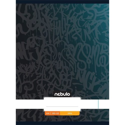 Nebulo Füzet A/4 sima 80-32 Xtreme